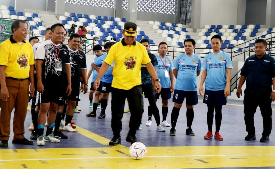 Dispora Kota Tangerang Dukung Turnamen Futsal Kapolres Cup 2025