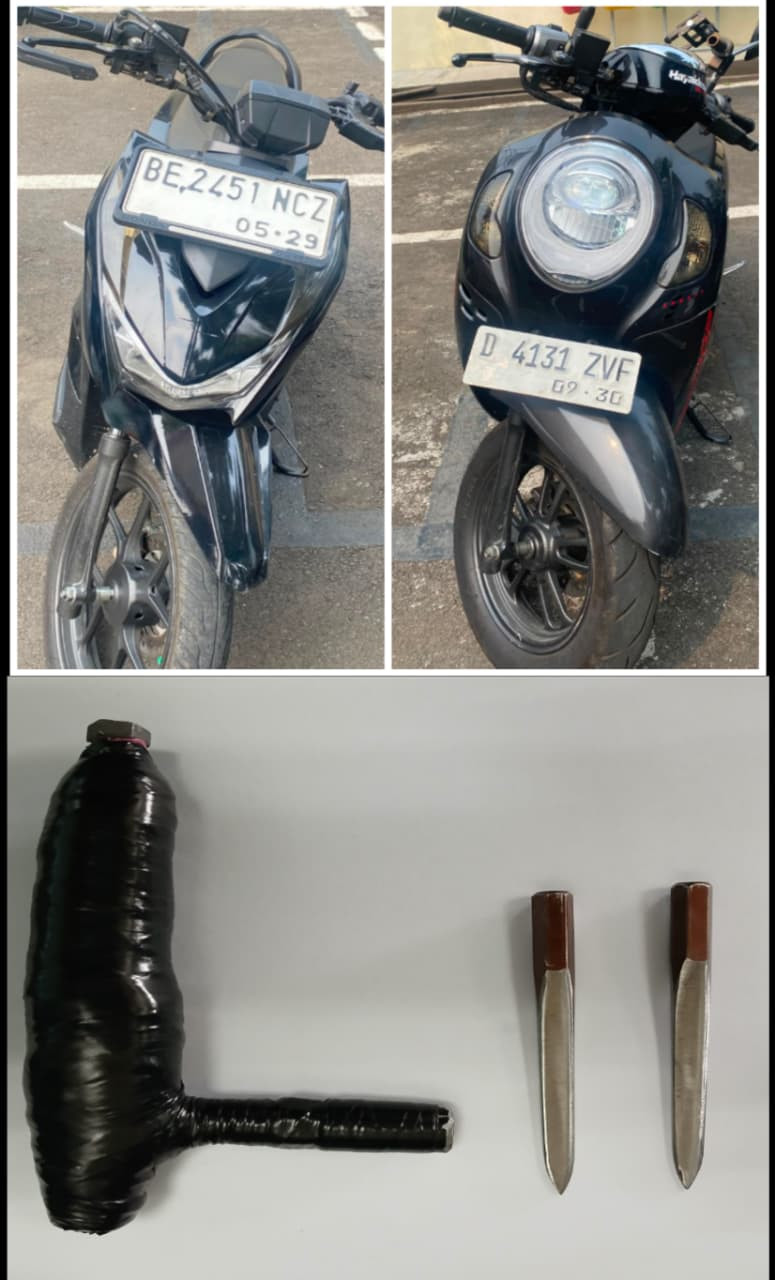Tim Ranmor Polres Metro Tangerang Kota Gagalkan Aksi Curanmor di Jogging Track Alam Sutera