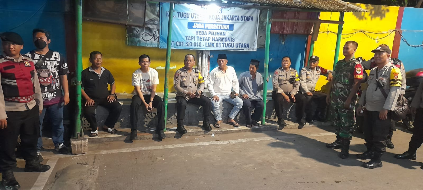 Polsek Koja Gelar Patroli Skala Sedang, Cegah Tawuran dan Kejahatan Jalanan