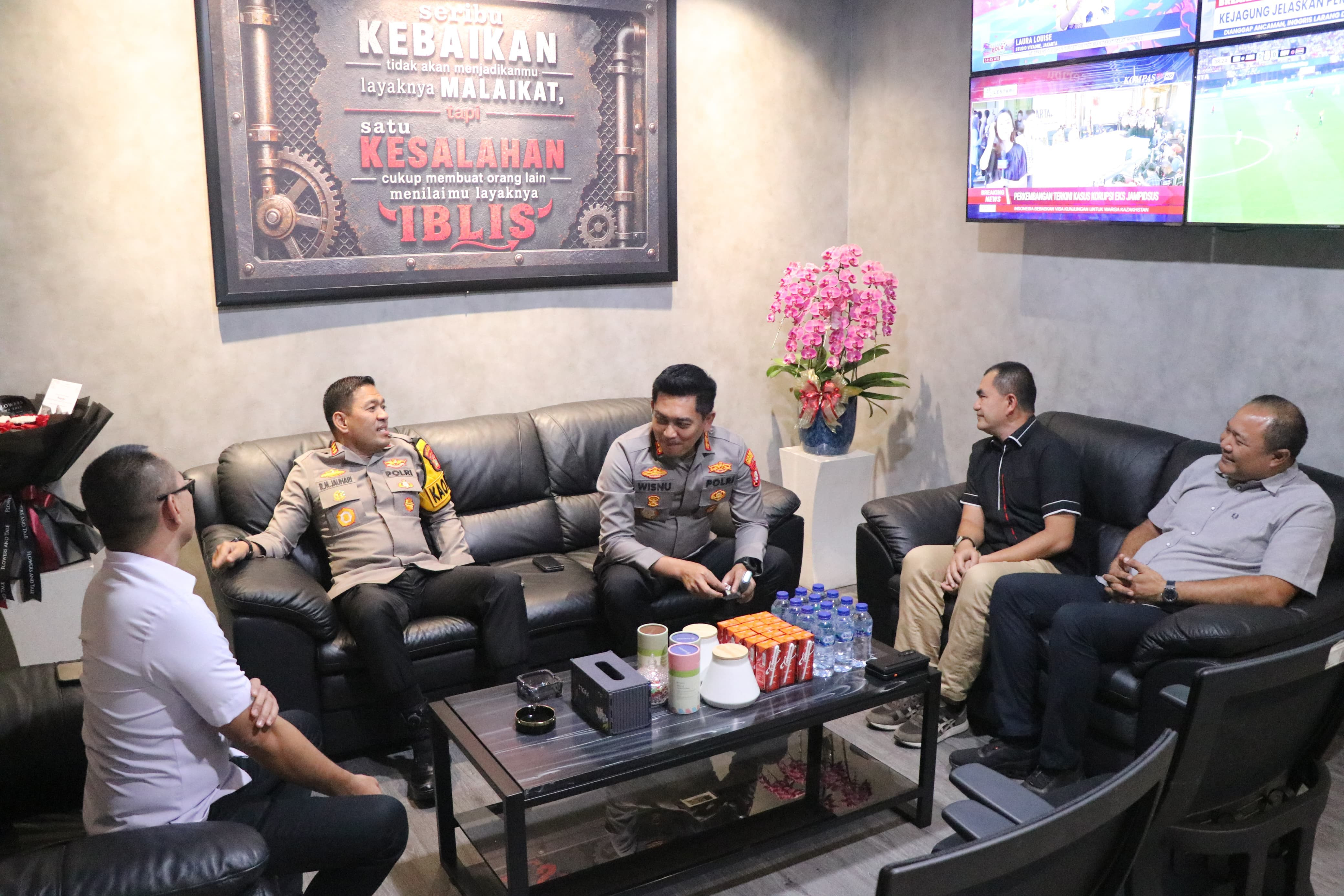 Silaturahmi Kapolres dan Kajari Kota Tangerang, Komitmen Perkuat Soliditas Antar Aparat Penegak