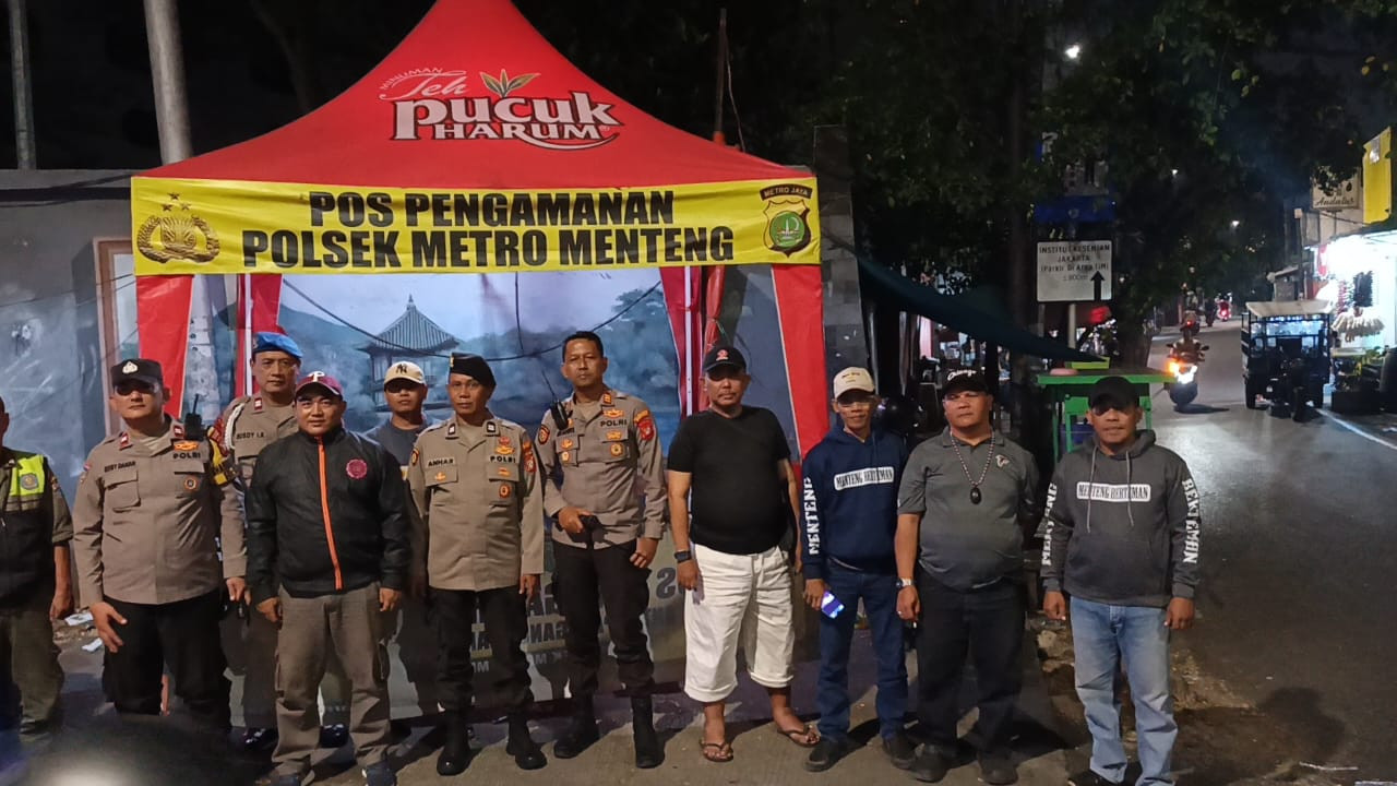 Patroli Cipkon Menteng Jaga Stabilitas Perbatasan Kwitang–Kalipasir Dari Tawuran Dan Curanmor
