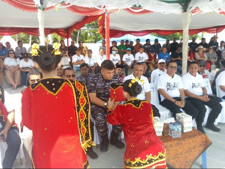 Komandan Lanal Nias Hadiri Pembukaan Event Surfing Internasional Afulu Pro Tahun 2025