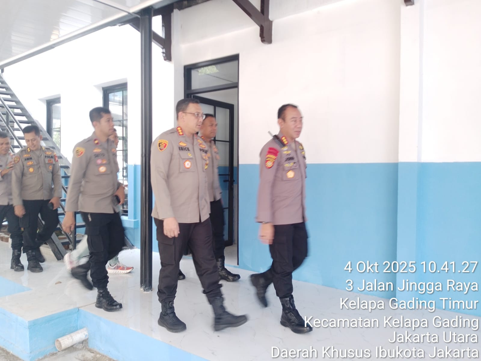 Tim Penanggung Jawab SPPG Polri Tinjau Fasilitas Pelayanan Gizi di Pegangsaan Dua