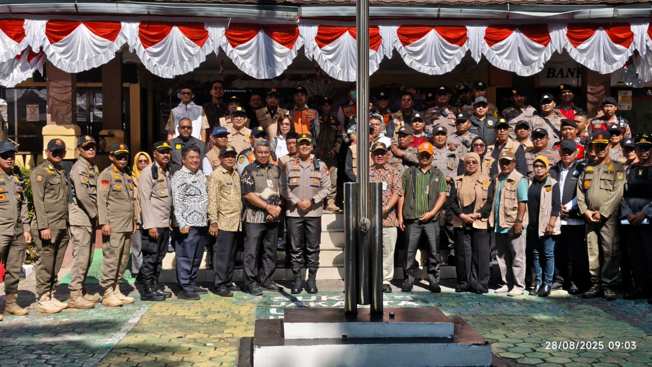 Sinergi 3 Pilar di Pademangan: Amankan Keberangkatan Massa Buruh, Dukung Program "Jaga Jakarta"