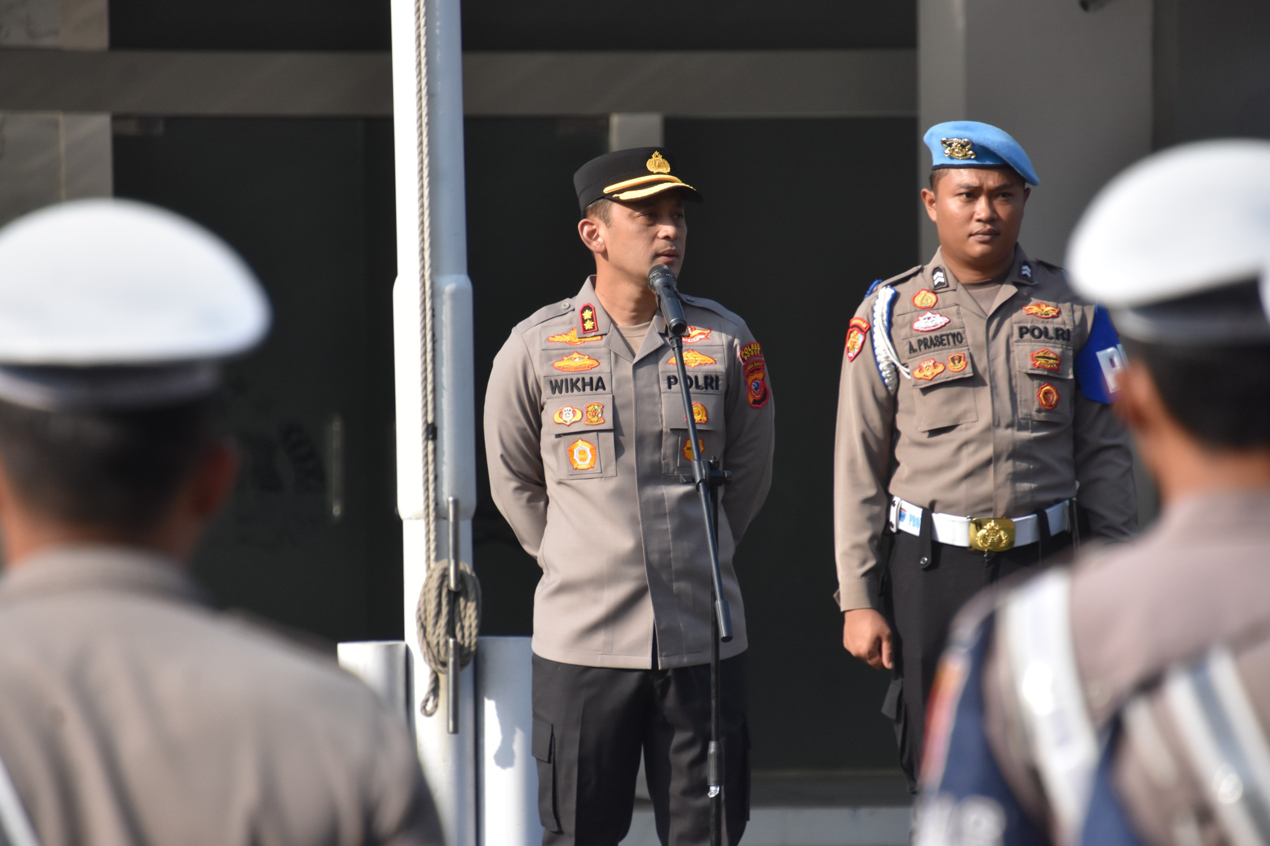 Kapolres Bogor Pimpin Apel Pagi, Sampaikan Pesan Reflektif dan Motivasi Pelayanan