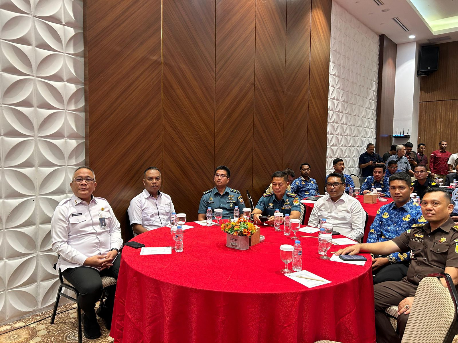 Danlanal Sabang Hadiri Rapat Tim Pengawasan Orang Asing Provinsi Aceh Tahun 2025