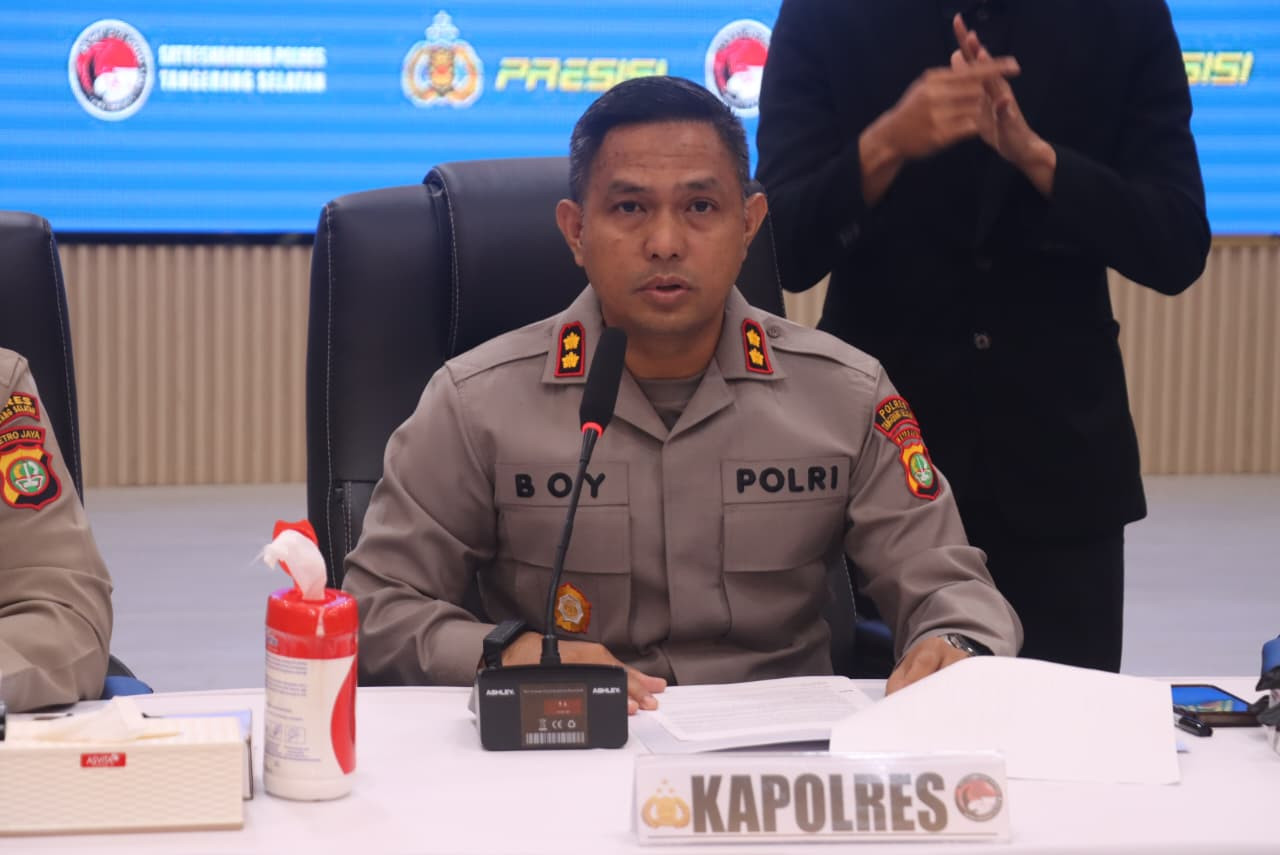 Polres Tangsel Ungkap Peredaran Sabu, Ekstasi, dan Narkotika Sintetis, 5 Tersangka Diamankan