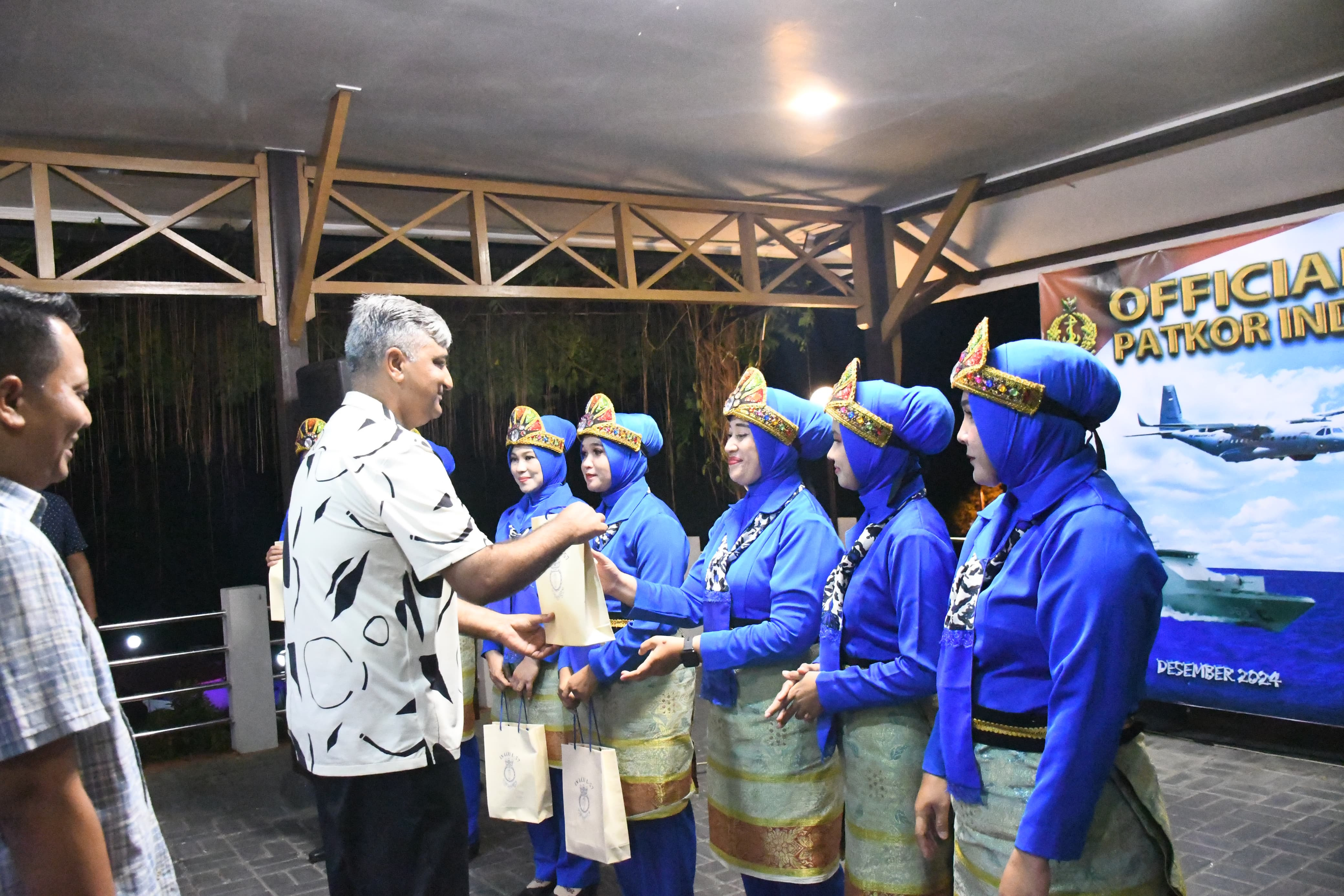 Pererat Hubungan Bilateral dan Persahabatan India-Indonesia, Lanal Sabang Selenggarakan Official Dinner Patkor Indindo 43/24