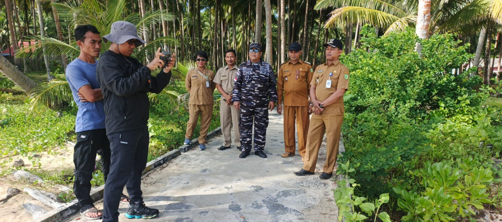 Danposal Midai Laksanakan Pendampingan Tim Survey Kampung Nelayan Merah Putih