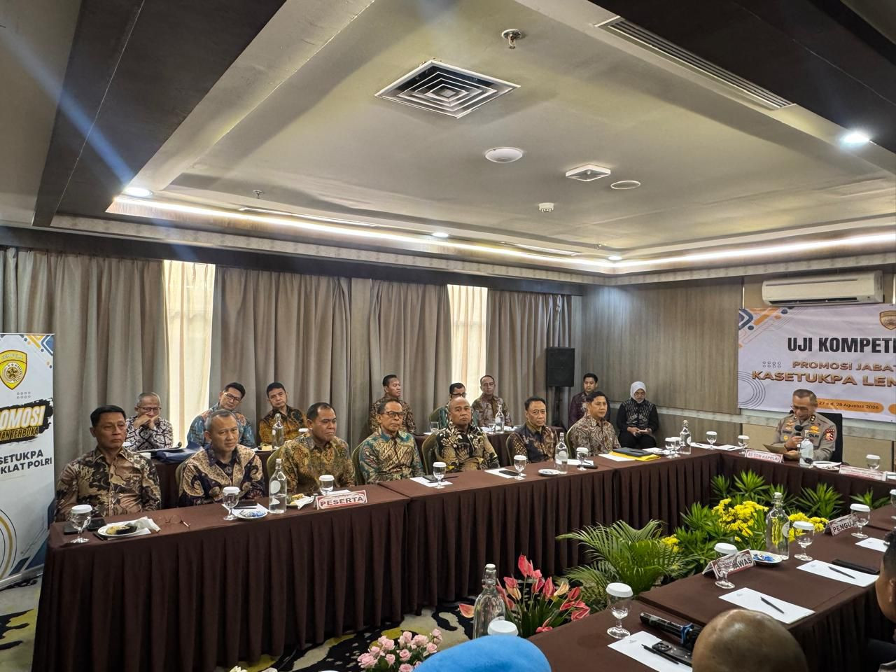 Polri Buka Seleksi Terbuka Kasetukpa Lemdiklat, 13 Perwira Ikuti Uji Kompetensi
