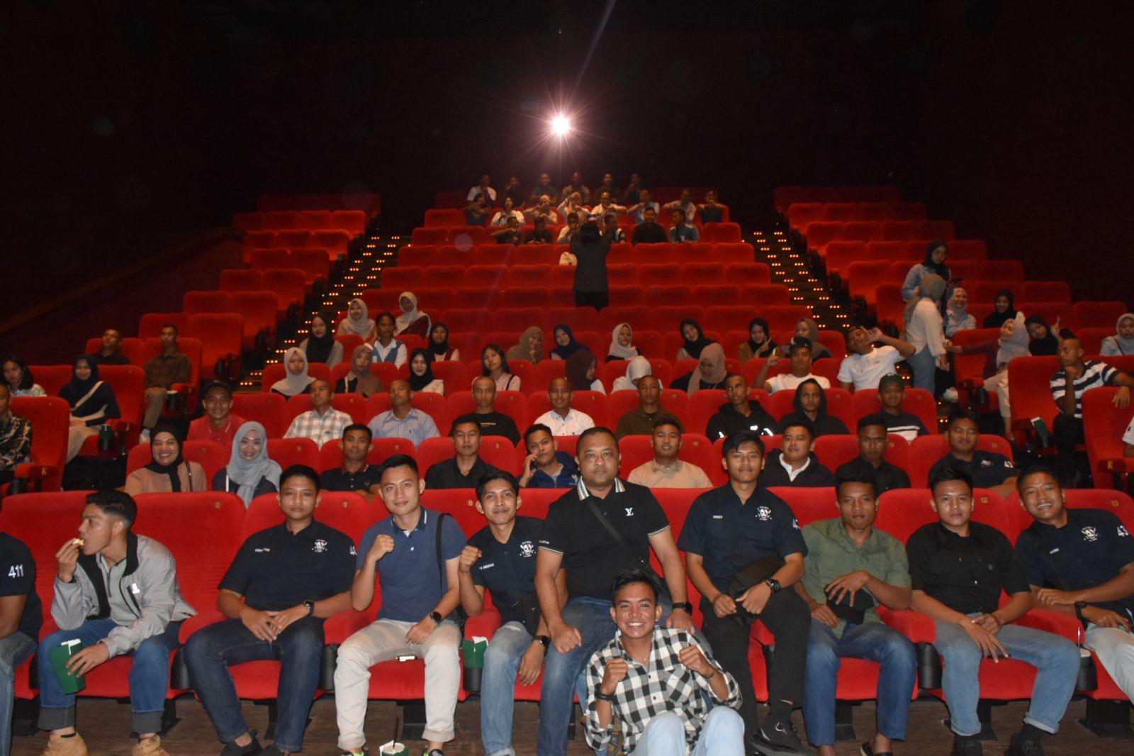 Lanal Bintan Nonton Bareng Film Believe di Tanjungpinang City Center