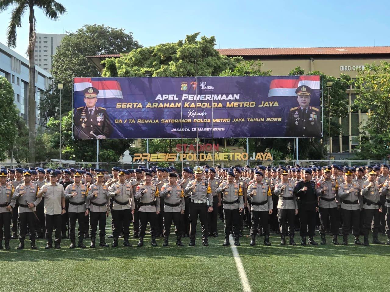 Menyambut 1.000 Remaja Lulusan Pendidikan Brimob, Kapolda Metro Jaya Tekankan Disiplin, Profesionalisme, dan Perlindungan Masyarakat