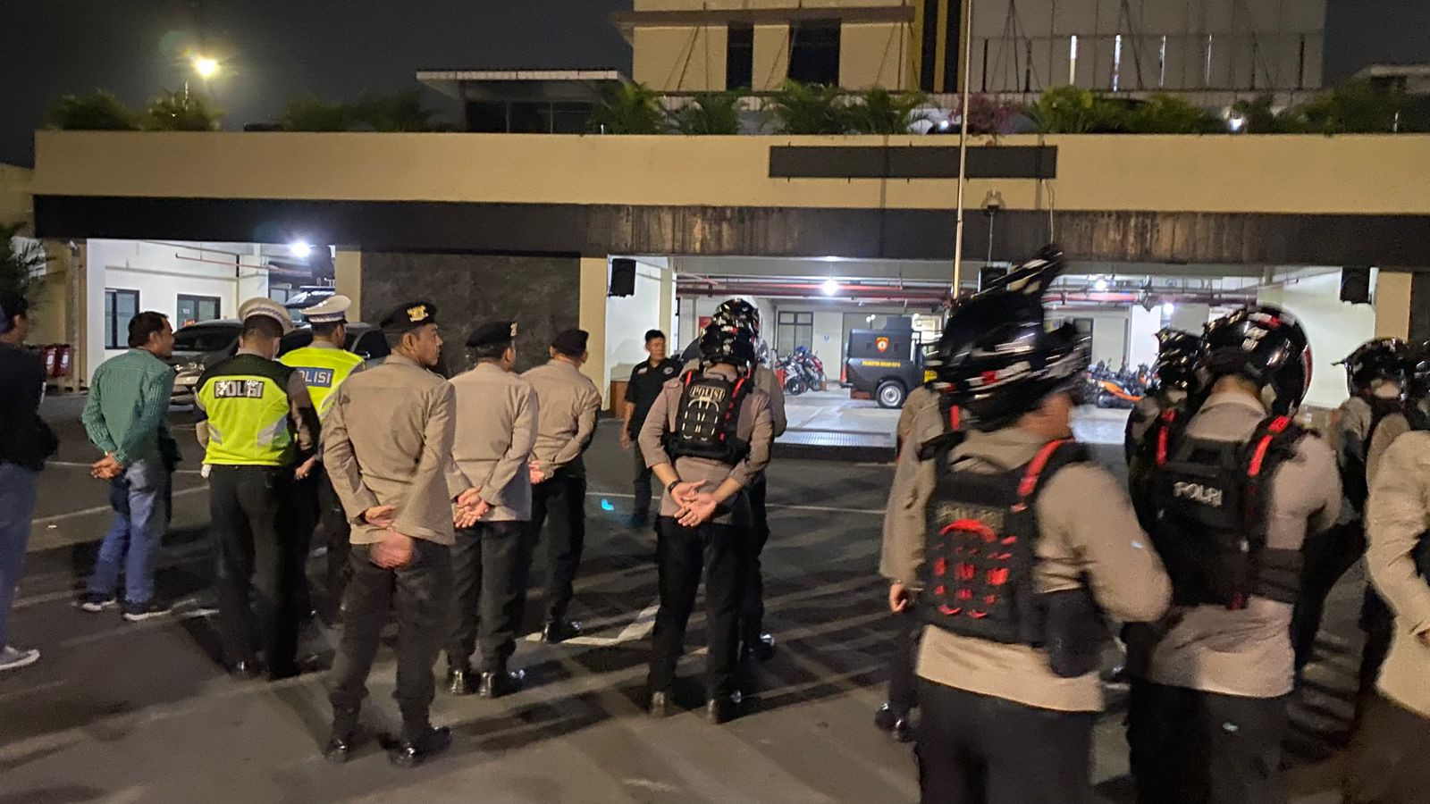 Apel KRYD dan Patroli Personil Gabungan Bekasi Kota Guna Antisipasi Kejahatan Jalanan dan Balap Liar