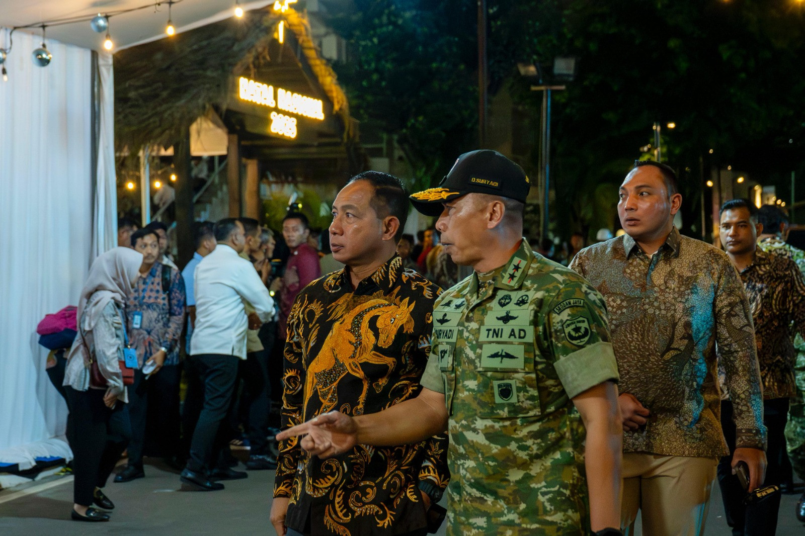 Panglima TNI Dampingi Presiden Prabowo Hadiri Perayaan Natal Nasional 2025 di GBK