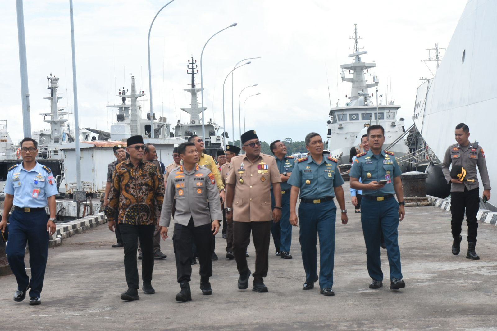 Lanal Bintan Tuan Rumah Rapat Forkopimda Kota Tanjungpinang