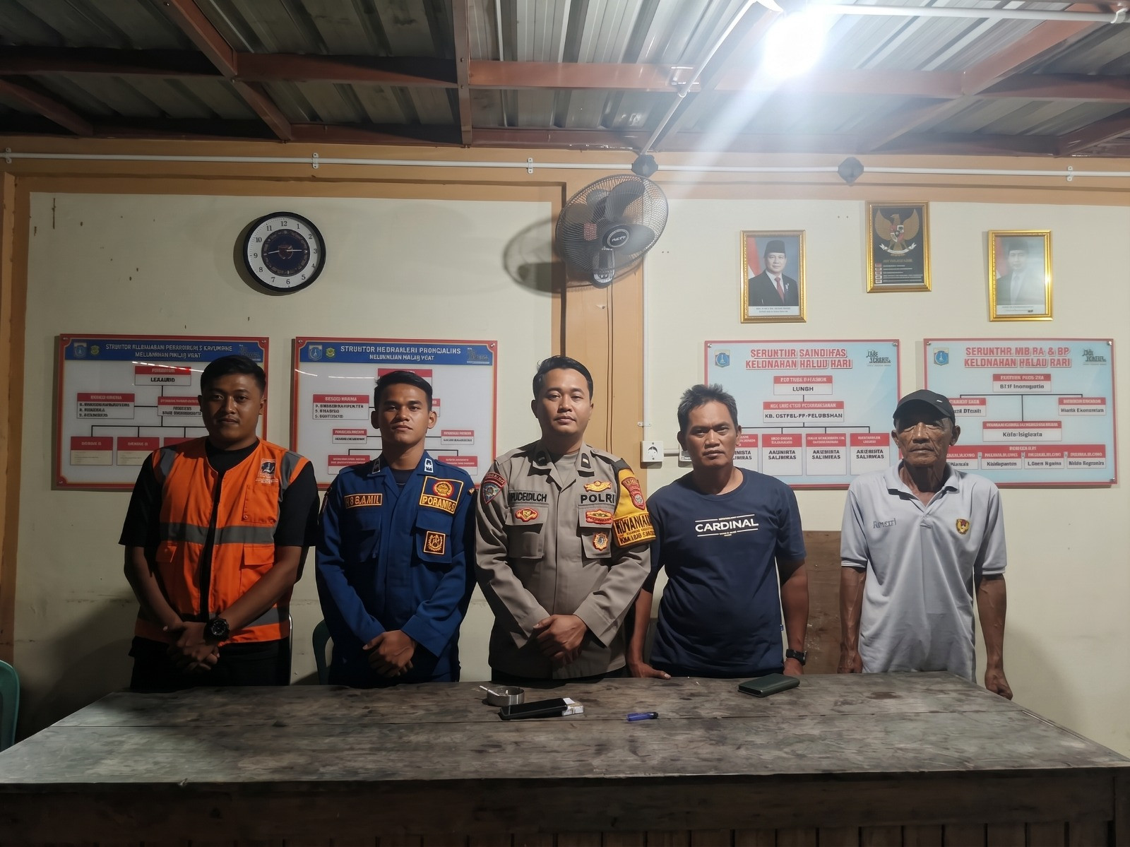 Patroli Malam Jakarta On The Spot di Pulau Pari, Polisi Ajak Warga Aktif Jaga Kamtibmas dan Manfaatkan Layanan 110