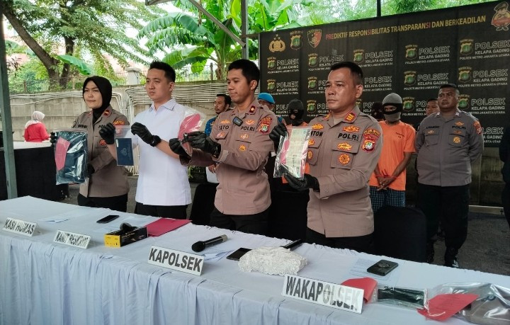 Polsek Kelapa Gading Amankan Tiga Pelaku Curanmor di Jakarta Utara