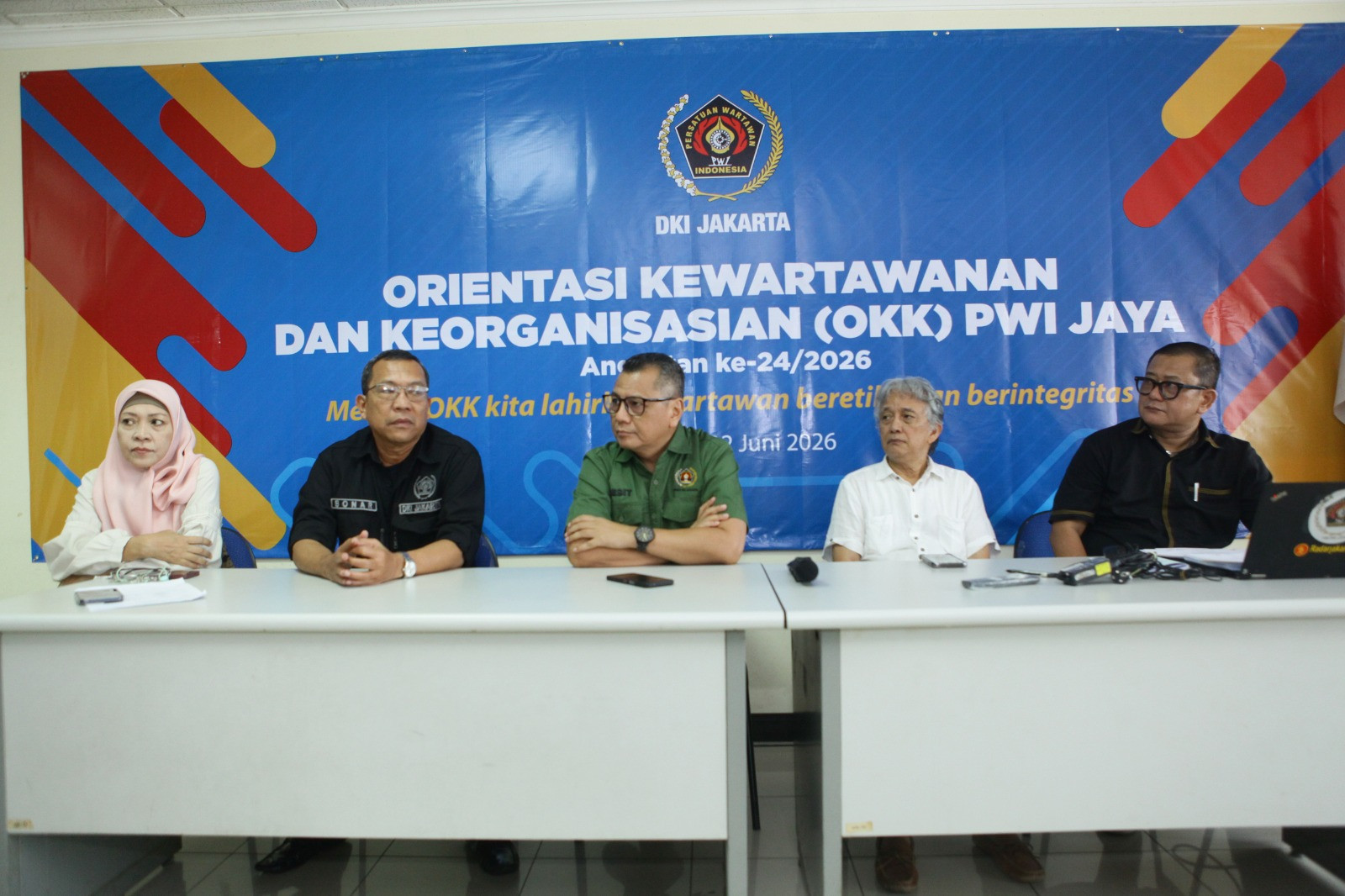 PWI Jaya Bekali Anggota dengan Etika, Hukum Pers, dan Teknik Penulisan Berita