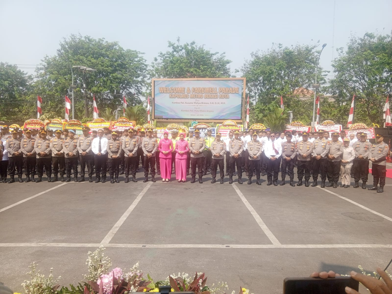 Kapolres Metro Bekasi Kota Berganti, Kombes Putu Kholis Aryana Tegaskan Komitmen Layani Masyarakat