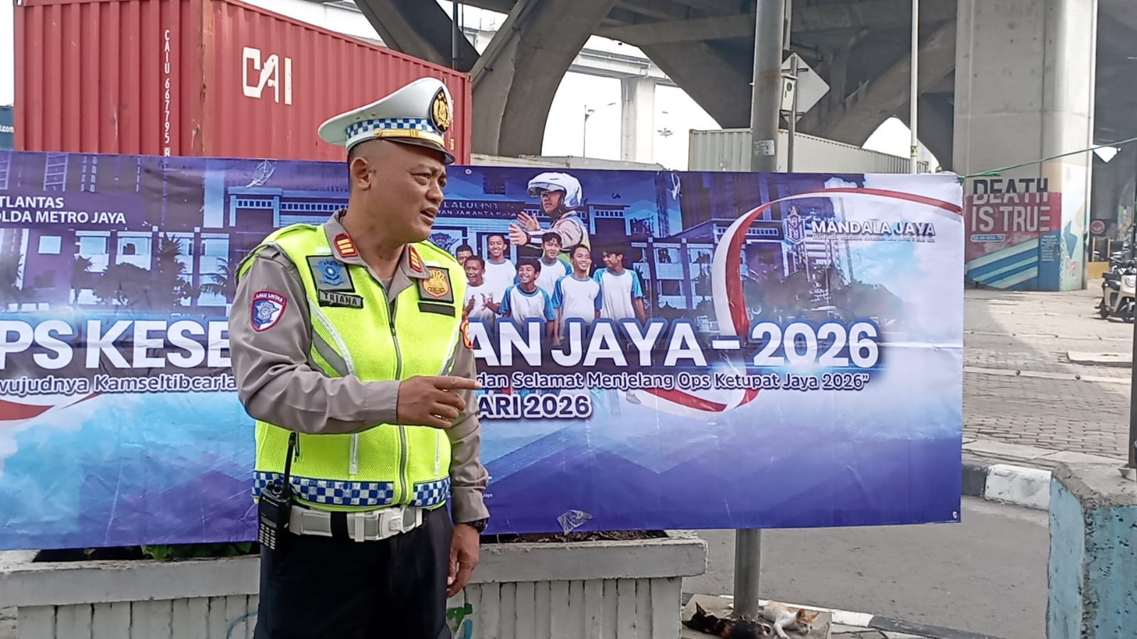 Ops Keselamatan Jaya 2026, Satlantas Jakarta Utara Intensifkan Patroli dan Edukasi di Kawasan Pelabuhan