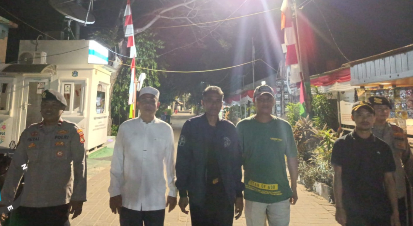 Layanan Polisi 110 Disosialisasikan, Polsek Kepulauan Seribu Selatan Imbau Warga Waspada Kebakaran dan Ombak Tinggi
