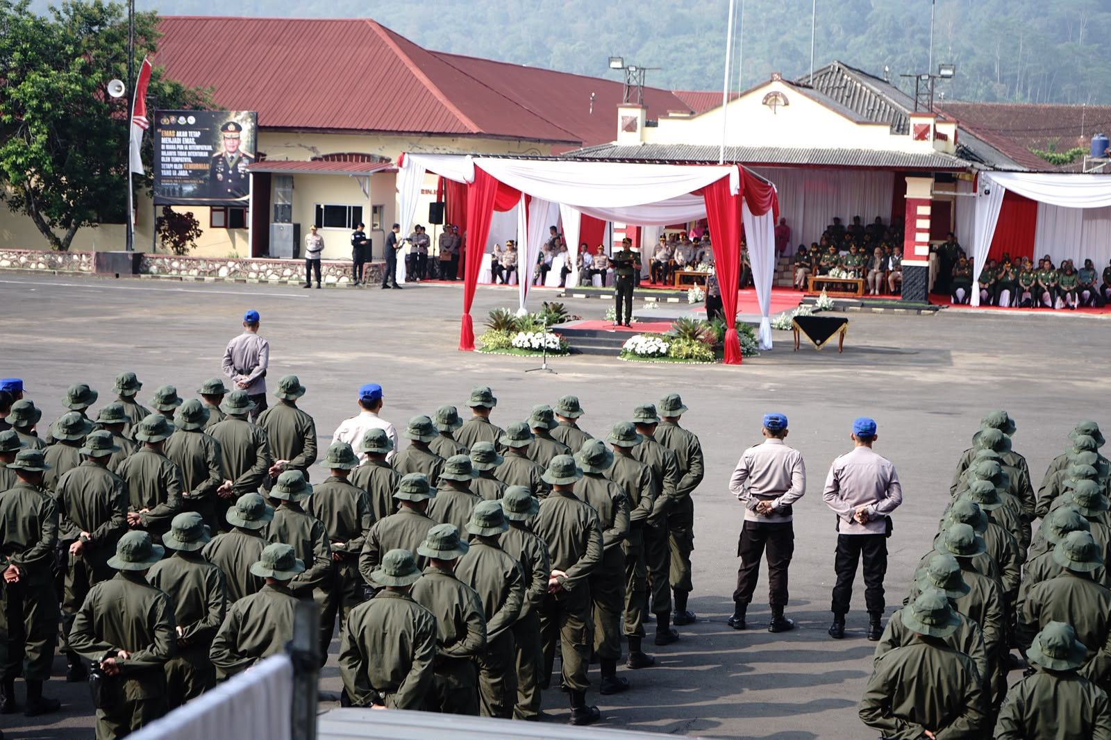 Menuju Hutan Indonesia Aman: 583 Polisi Kehutanan Dididik di Pusdik Binmas Polri