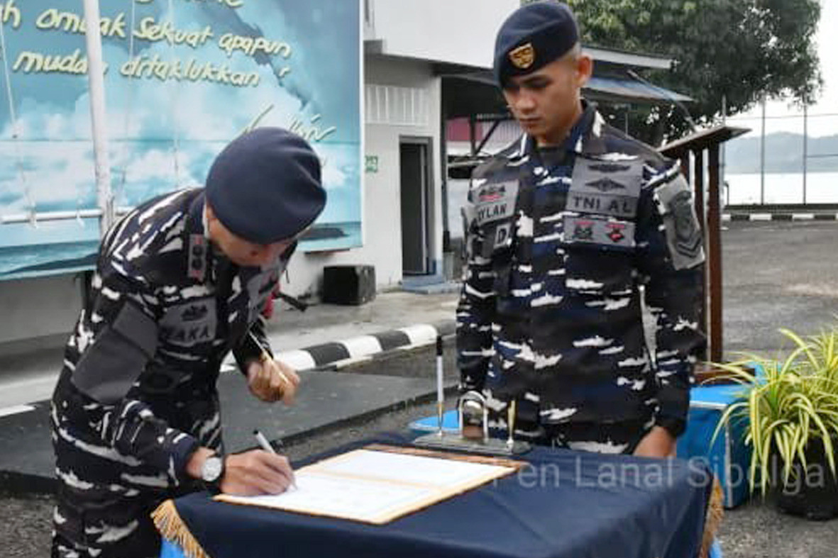 Komitmen Transparansi dan Integritas, Lanal Bengkulu Selenggarakan Penandatanganan Pakta Integritas Caba-Cata PK TNI AL TA. 2026