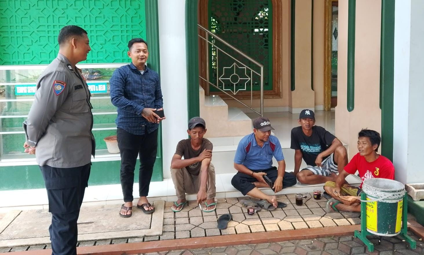 Bhabinkamtibmas Kel. Mustikasari Sambangi Warga Binaan Sampaikan Pesan Kamtibmas