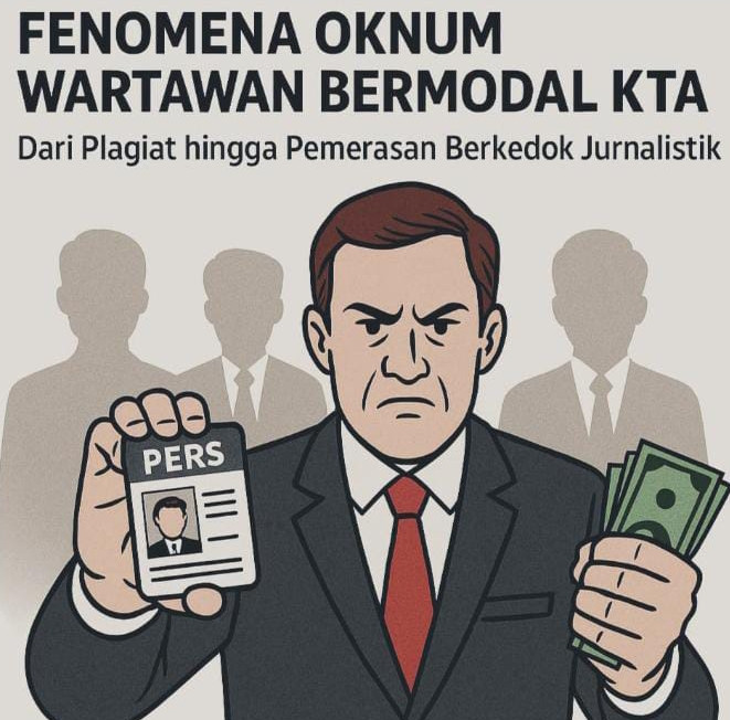 Fenomena Oknum Wartawan Bermodal KTA dari Plagiat hingga Pemerasan Berkedok Jurnalistik