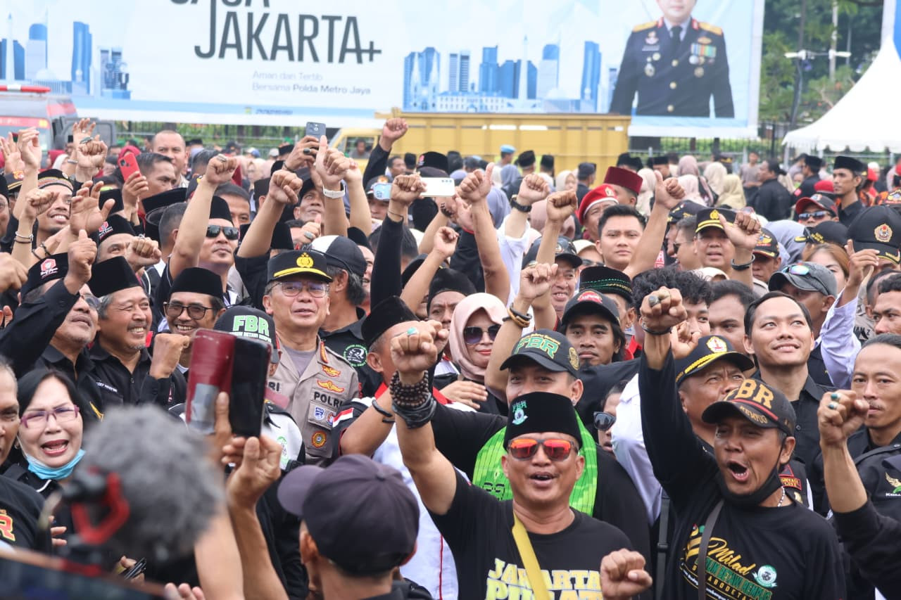 Organisasi Kemasyarakatan se-Jakarta Nyatakan Sikap Dukung Polri, Siap “Jaga Jakarta” Bersama