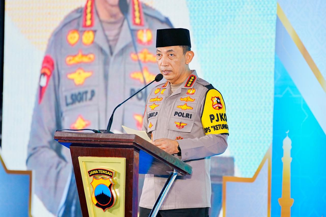 Safari Ramadan di Jateng, Kapolri Ajak Seluruh Elemen Bersatu Wujudkan Indonesia Emas 2045