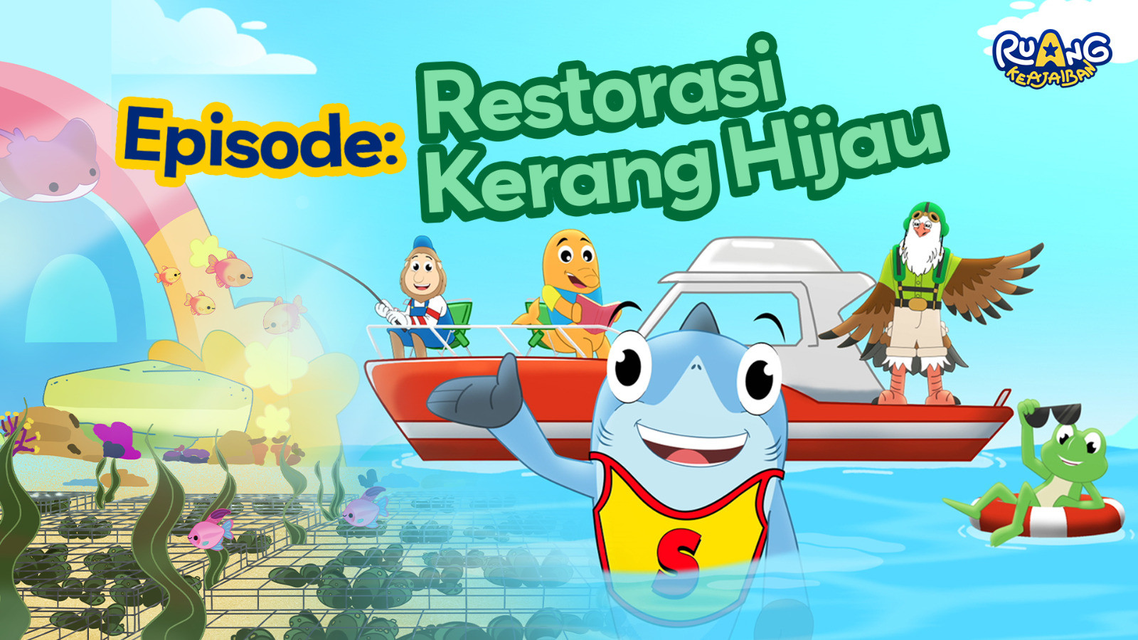 Ancol Edukasi Anak Lewat Animasi Restorasi Kerang Hijau di Hari Lingkungan Hidup Sedunia 2025