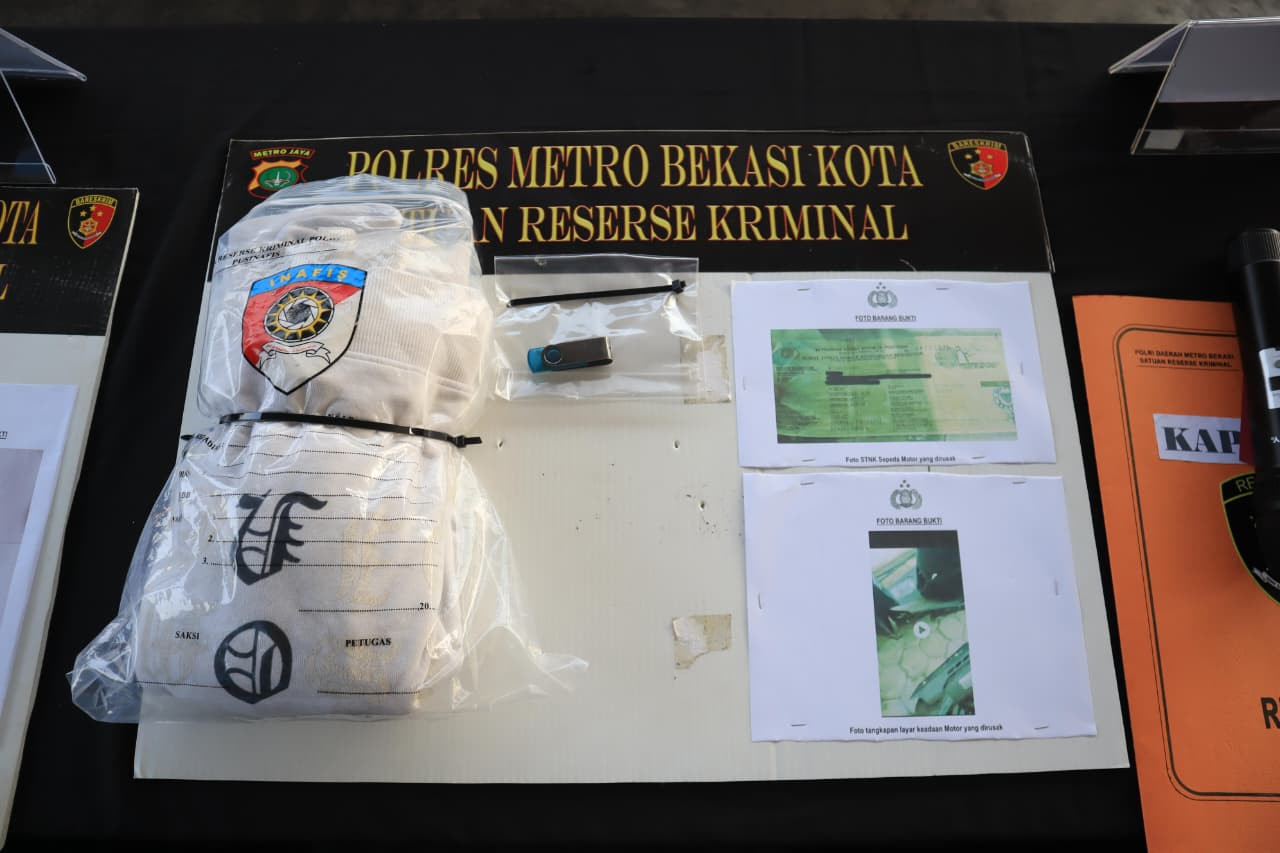 Satreskrim Polres Metro Bekasi Kota Bergerak Cepat Membongkar Kasus Kekerasan Di Muka Umum