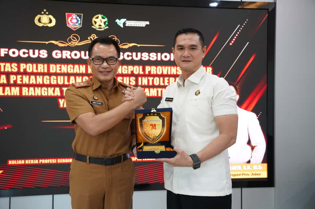 Polri dan Kesbangpol Jabar Perkuat Sinergi Cegah Intoleransi Lewat Pendekatan Terpadu