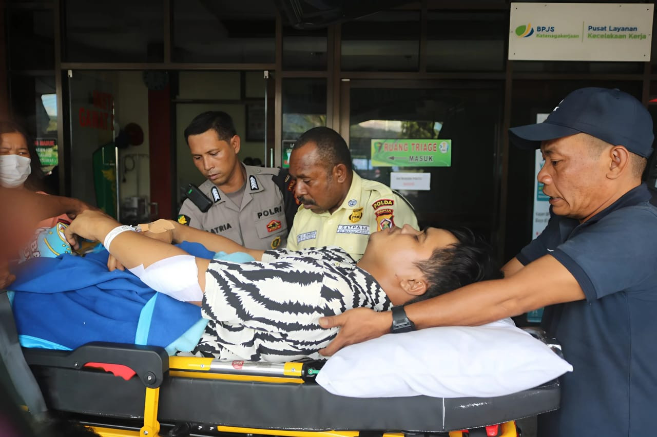 Pasca Penyerangan KKB,Anggota Polres Yahukimo Dirujuk ke RS Bhayangkara Tingkat I Kramat Jati, Jakarta