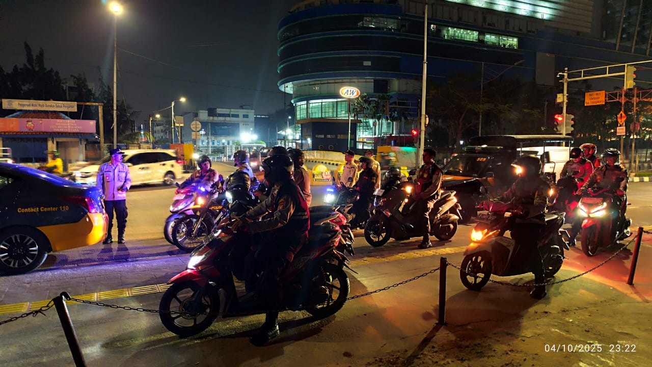 Polsek Pademangan Gencarkan Patroli Malam KRYD Antisipasi Tawuran dan Balap Liar, Dua Remaja Diamankan