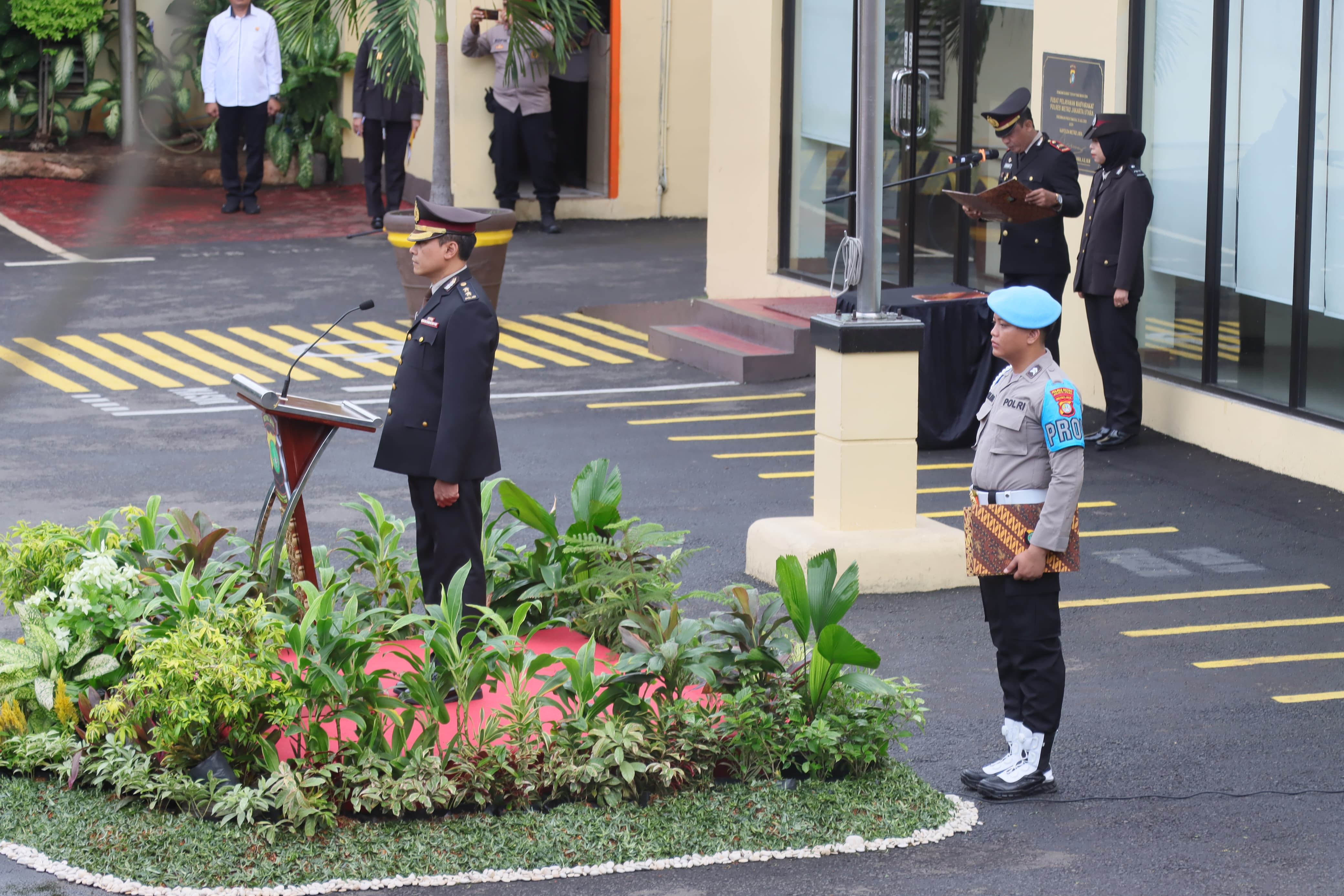 Upacara Peringatan Hari Ibu Ke-96 di Polres Metro Jakarta Utara