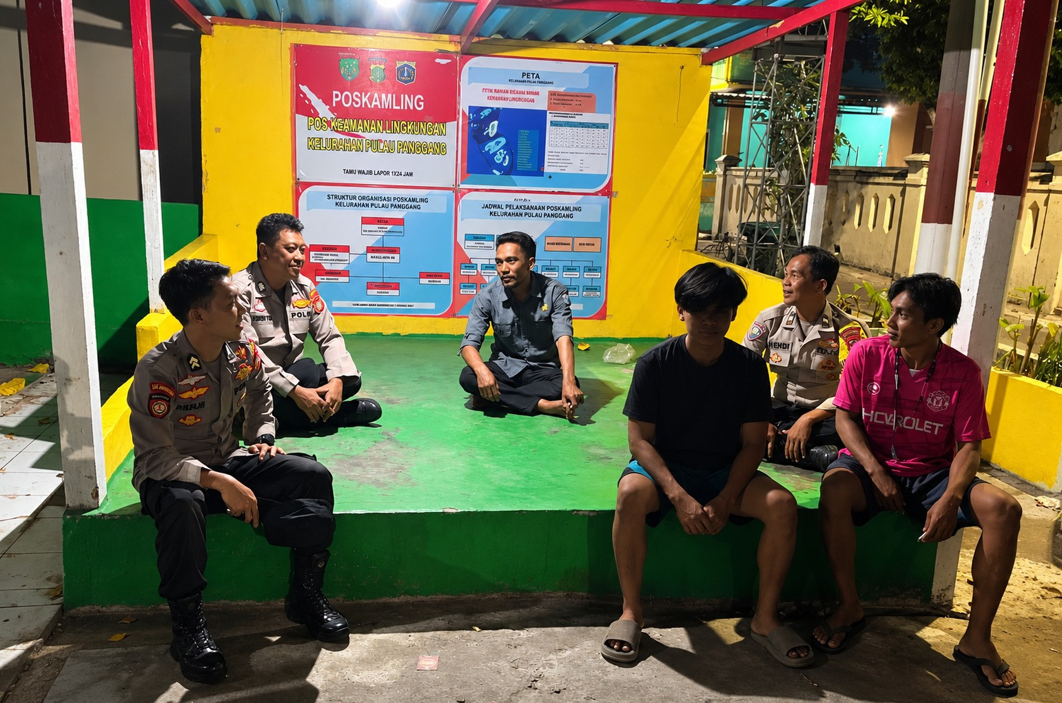Layanan Polisi 110 Diperkuat dalam Patroli Malam Polsek Kepulauan Seribu Utara, Warga Diajak Waspada Gangguan Kamtibmas
