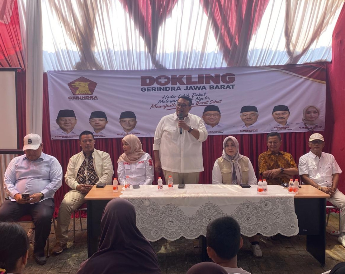 Layanan Kemanusiaan Partai Gerindra Gelar Dokling di Cirebon, 300 Warga Dapat Pemeriksaan dan Obat Gratis