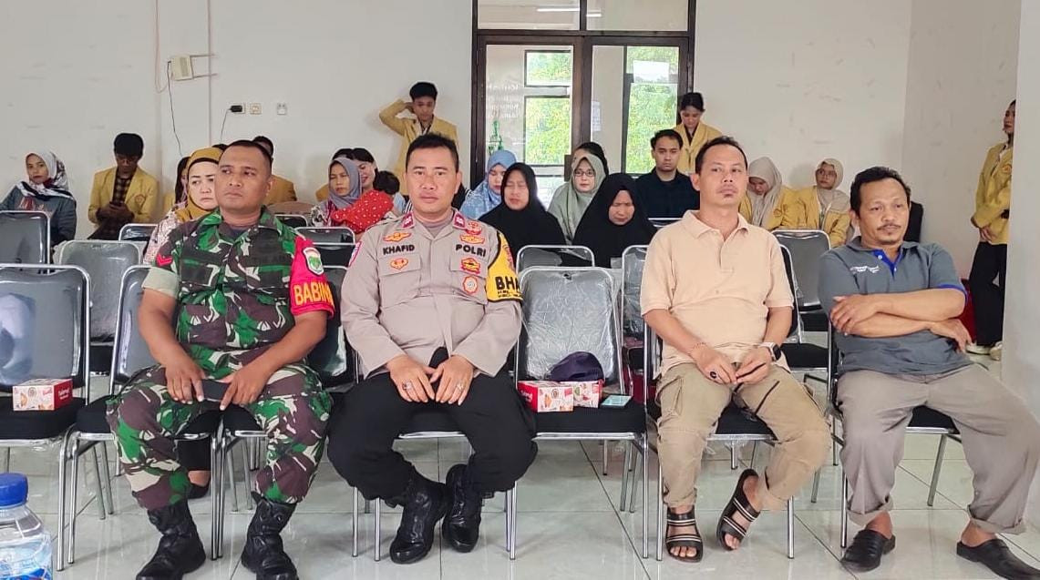 Bhabinkamtibmas Hadir Pembukaan KKN Universitas Bhayangkara
