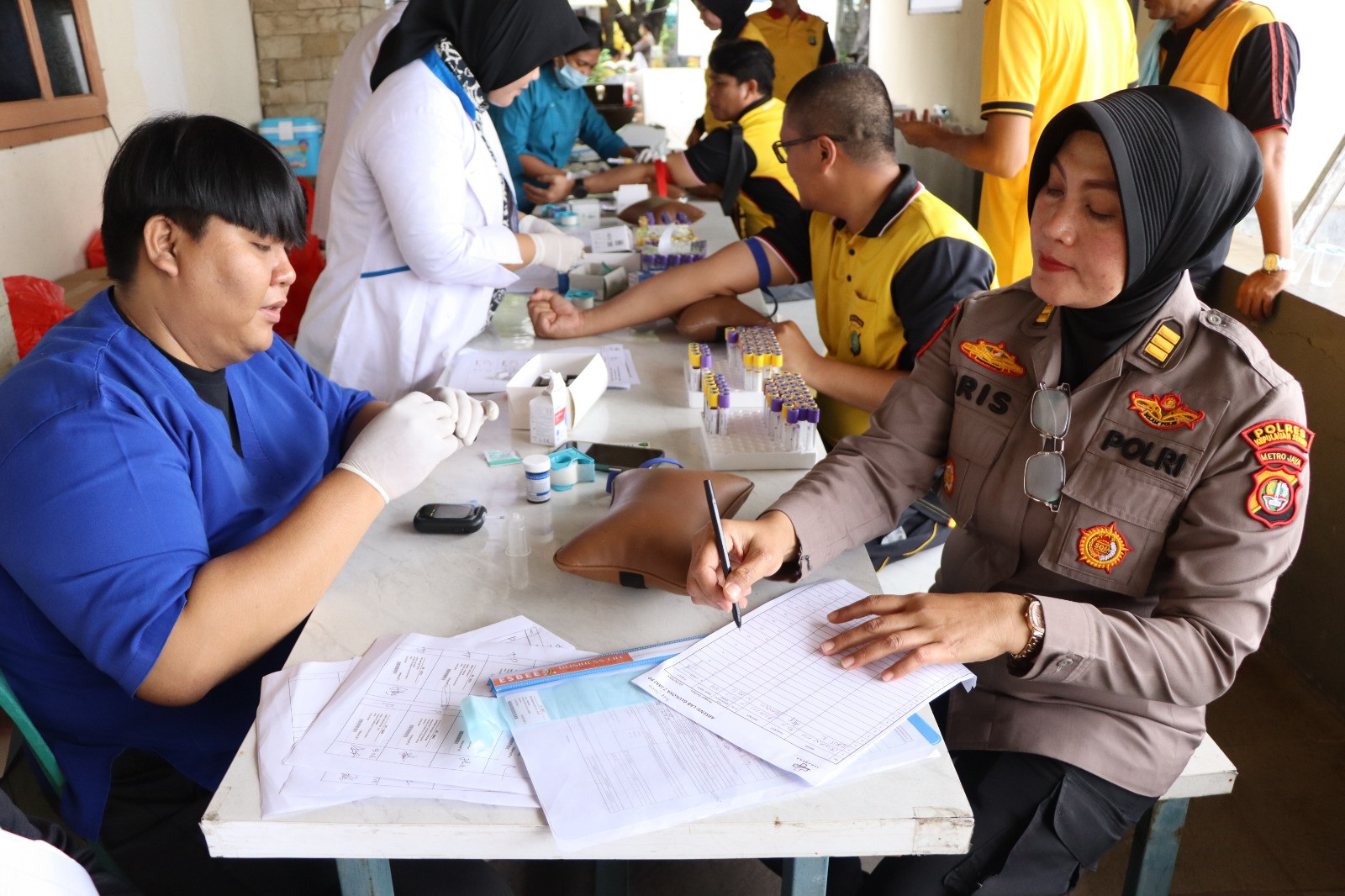 Polres Kepulauan Seribu Gelar Rikkes Berkala 2026, Pastikan Personel Prima untuk Pelayanan Maksimal