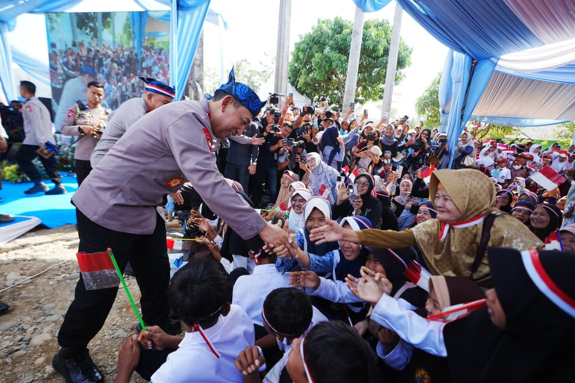 Kapolri: 895 Jembatan Merah Putih Presisi Berikan Manfaat bagi 2 Juta Masyarakat