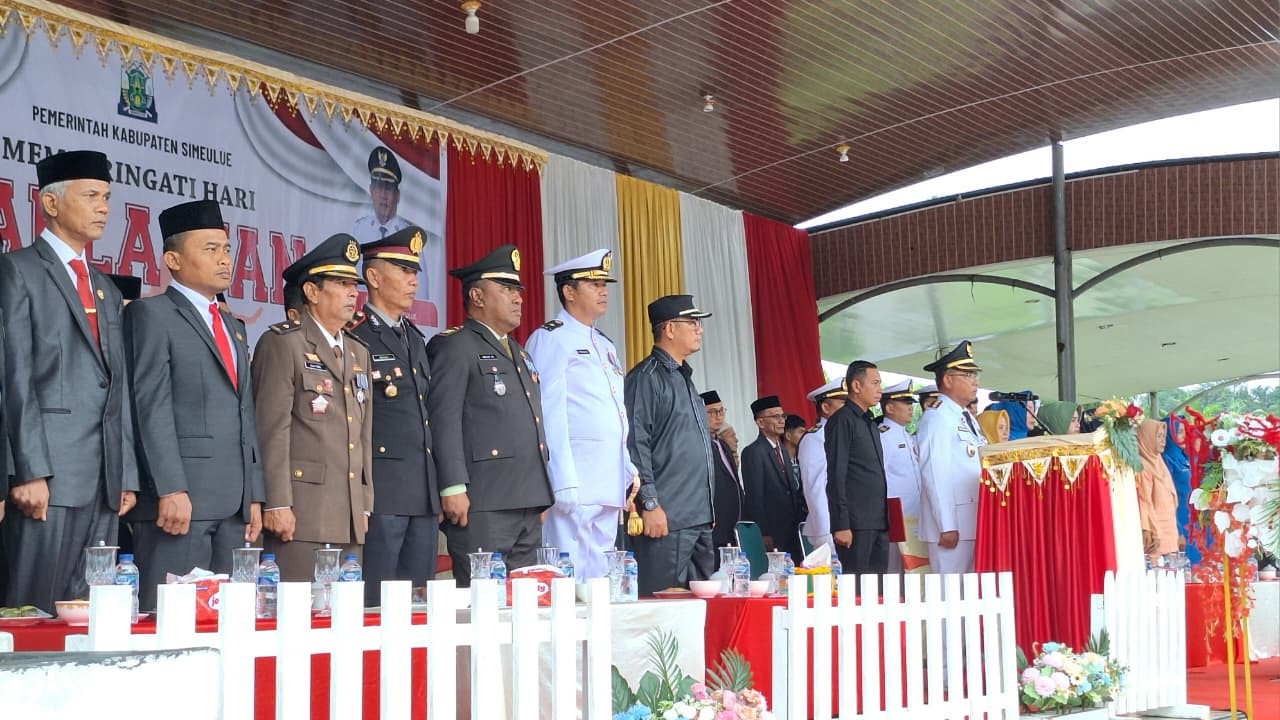 Semangat Patriotisme Upacara Peringatan Hari Pahlawan Ke-80 Tahun 2025 di Kabupaten Simeulue