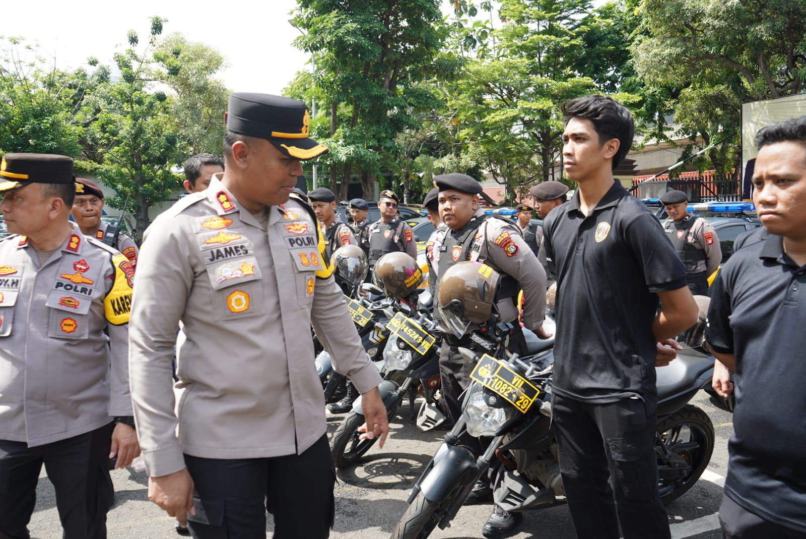 Wakapolres Metro Jakut Apel Presisi, Jelang Cek Ketat Kesiapan Tim Jaga Jakarta