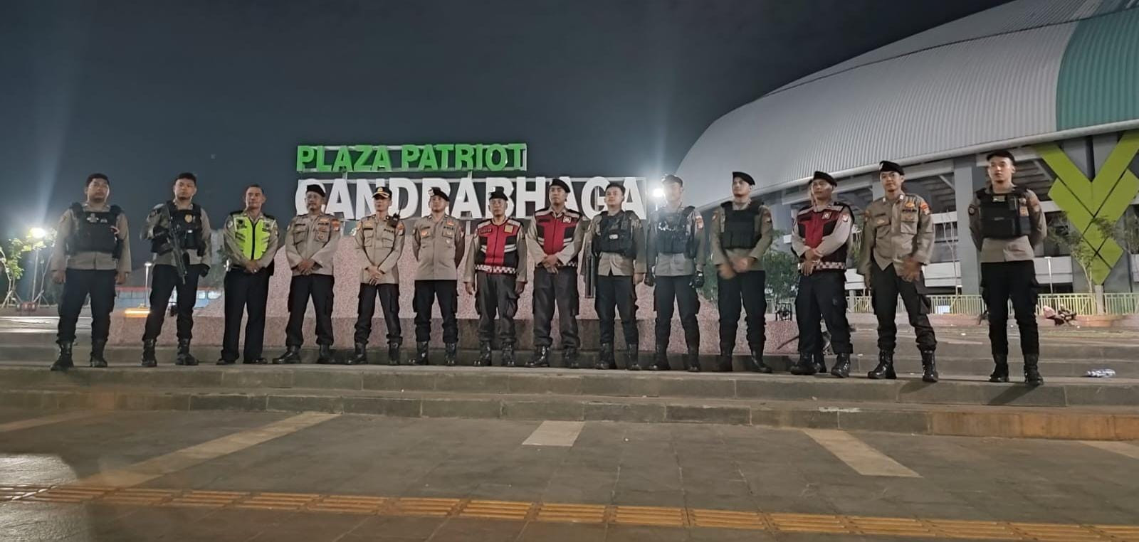 Patroli Gabungan Polres Metro Bekasi Kota Antisipasi Kejahatan Jalanan