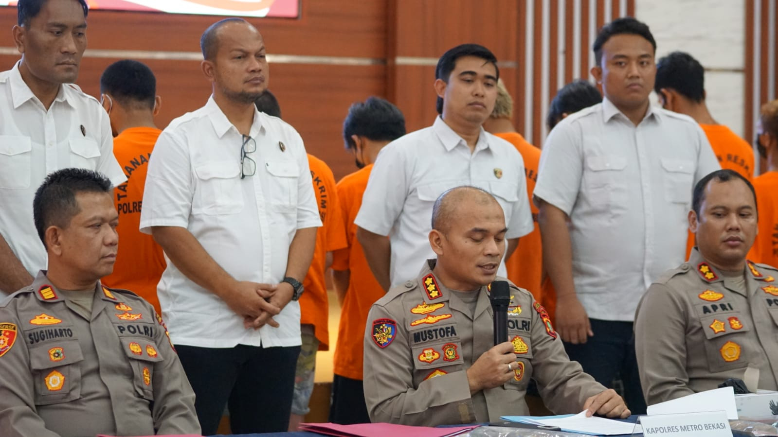 Polres Metro Bekasi Ungkap Kasus Komplotan Curanmor Beraksi 37 Kali di Kabupaten Bekasi