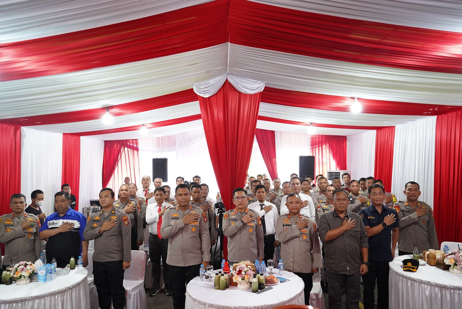 Kapolres Metro Jakarta Utara Kunjungi Polsek Tanjung Priok, Tegaskan Komitmen Jaga Keamanan dan Pelayanan Publik