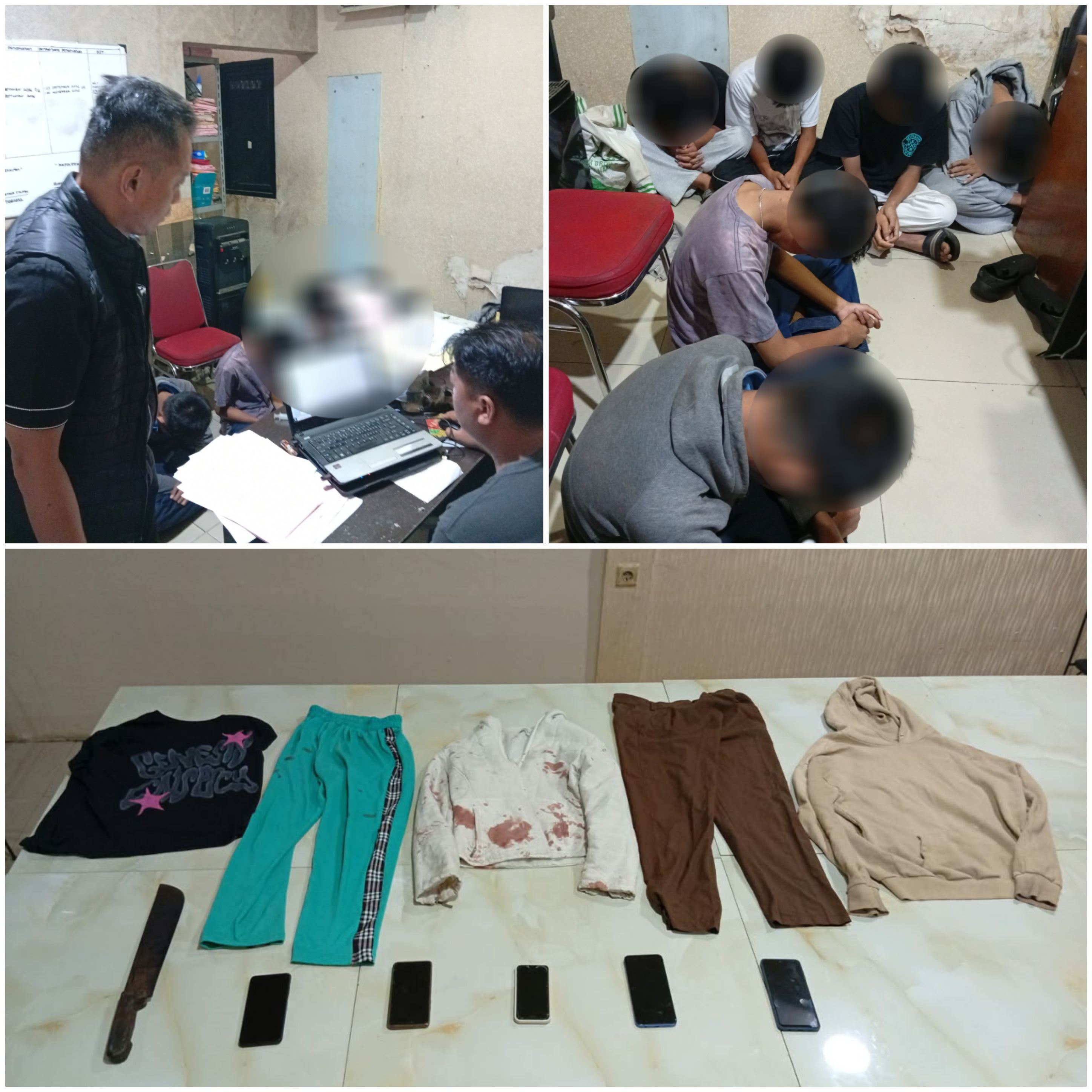 Polres Metro Bekasi Kota Ungkap Kasus Tawuran Cikunir Terus Berkembang, 12 Pelajar Diamankan, Dua Orang Terluka Senjata Tajam