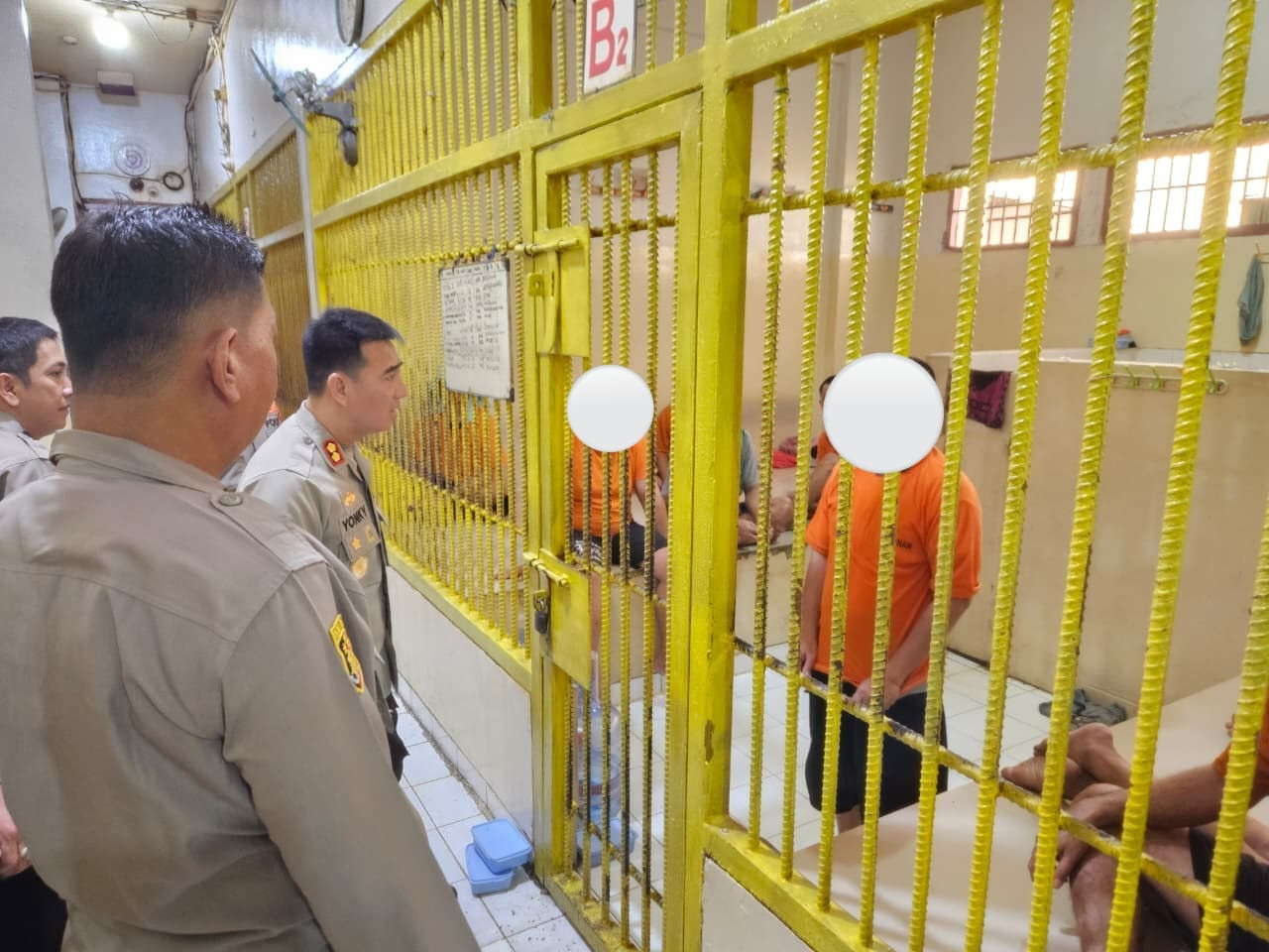 Wakapolres Metro Jakarta Utara Tinjau Rutan, Pastikan Keamanan dan Kesehatan Tahanan