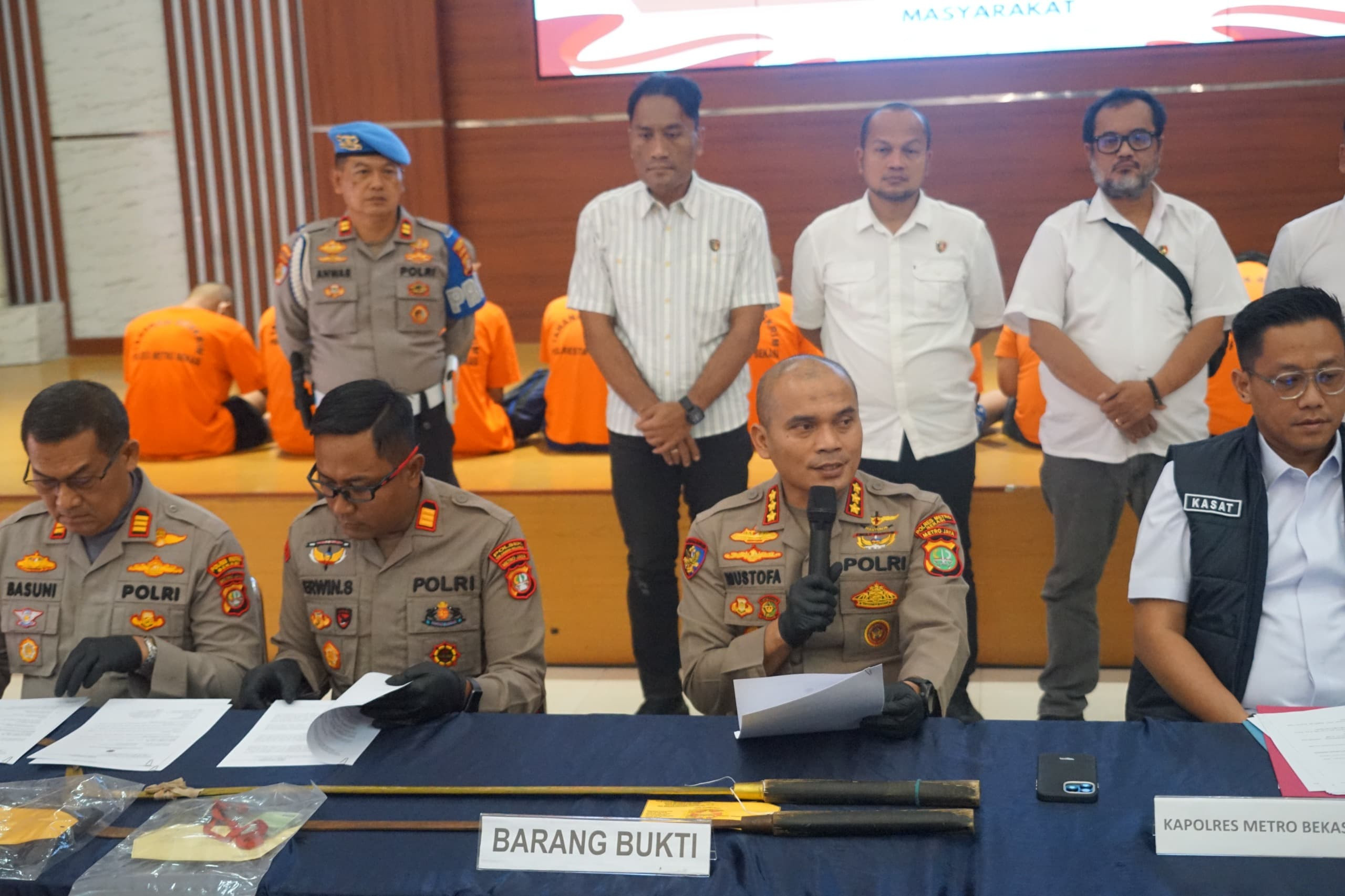 Polres Metro Bekasi Ungkap Deretan Kasus Curas, Curanmor, dan Penadahan: Para Pelaku Tak Berkutik di Hadapan Hukum